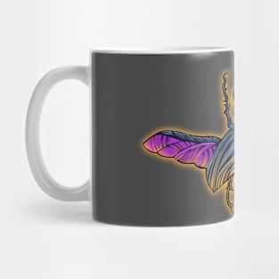 flaming beetle Mug